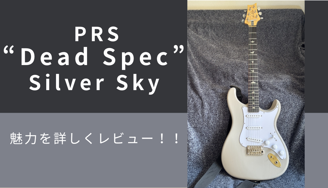 PRS Dead Spec　Silver skyを詳しくレビュー